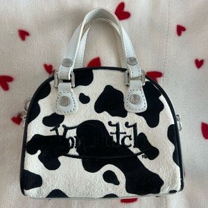 von dutch cow print mini purse 🐮